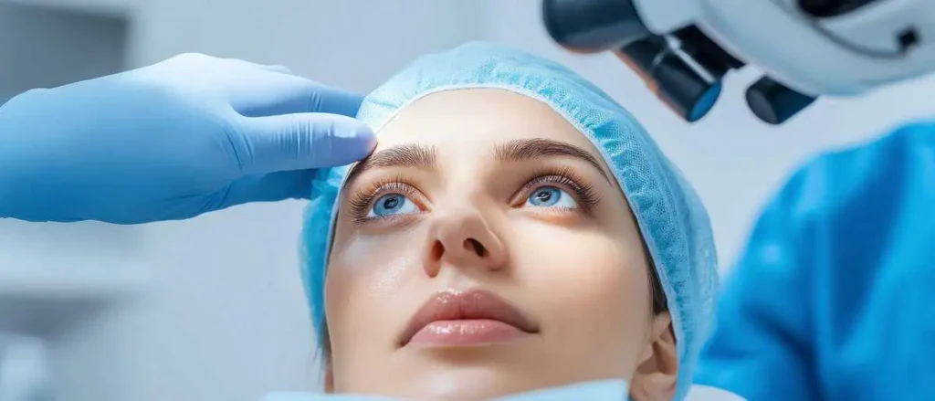 Lenticular extraction by Laser Eye and Aesthetics INC in London, ON