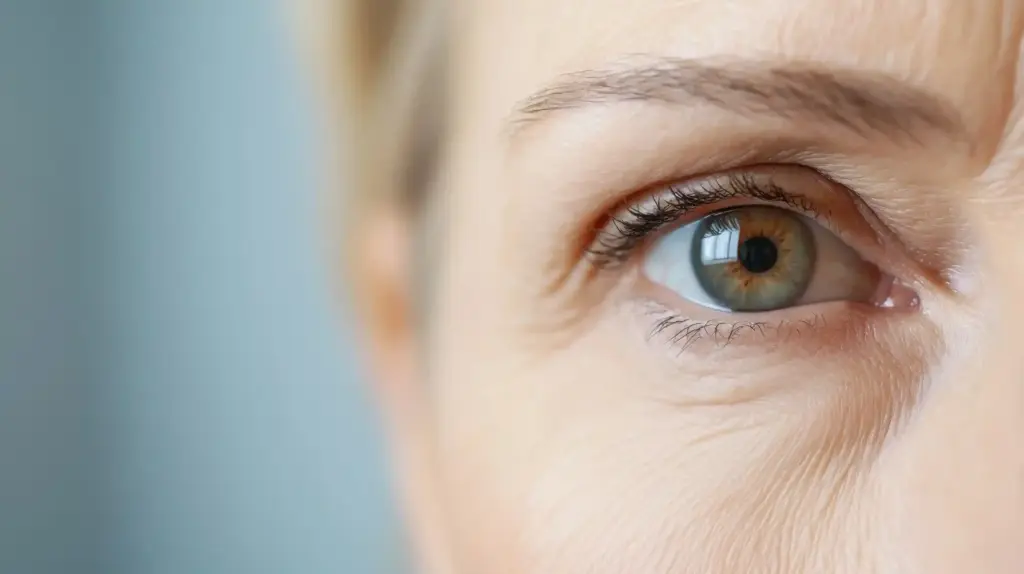 A woman with wrinkle around the eye get treatment of Wrinkle Treatment Around Eyes treatment with botox in London, ON